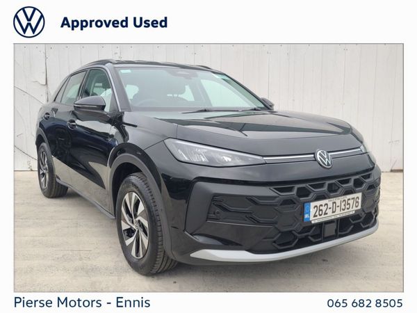 Volkswagen T-Roc SUV, Petrol, 2026, Black