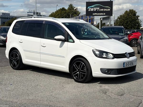 Volkswagen Touran MPV, Petrol, 2013, White