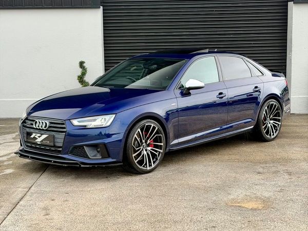 Audi A4 Saloon, Diesel, 2019, Blue