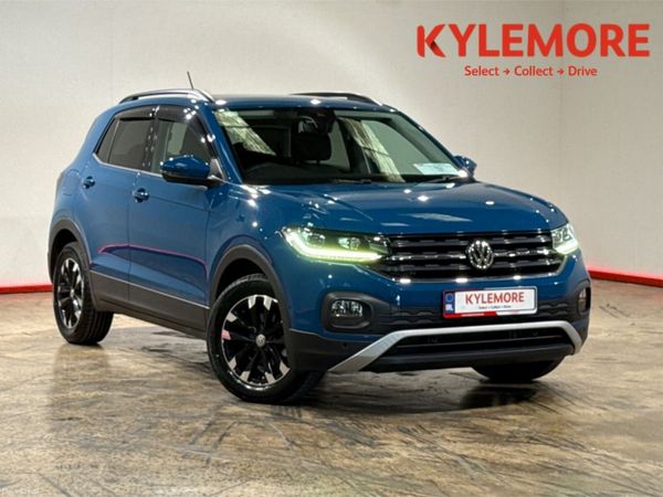 Volkswagen T-Cross SUV, Petrol, 2020, Blue