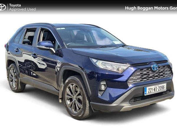 Toyota RAV4 SUV, Petrol Hybrid, 2022, Blue