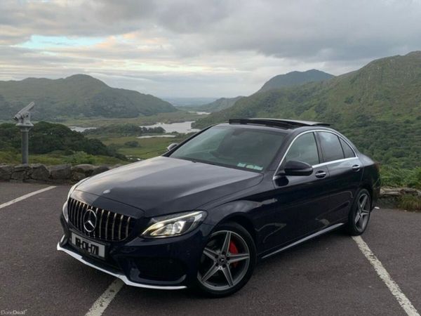 Mercedes-Benz C-Class Saloon, Diesel, 2016, Blue