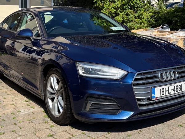 Audi A5 Hatchback, Diesel, 2018, Blue