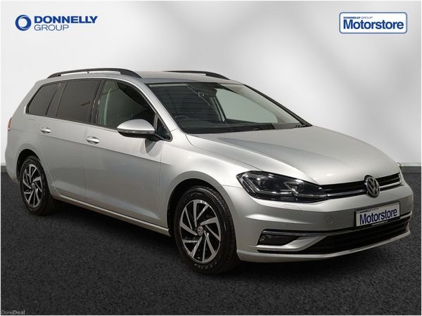 Volkswagen Golf Estate, Diesel, 2020, Silver