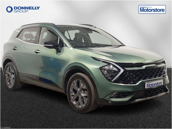 Kia Sportage Estate, Petrol Hybrid, 2022, Green