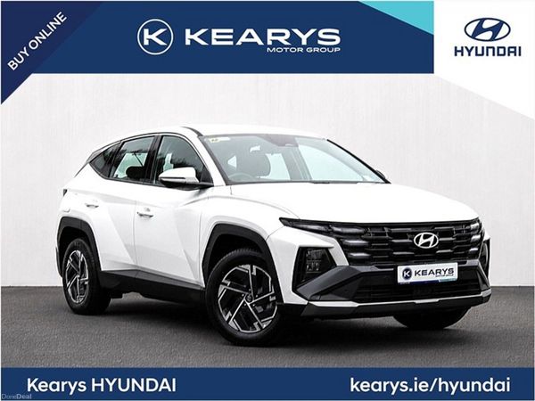 Hyundai Tucson SUV, Petrol Plug-in Hybrid, 2026, White