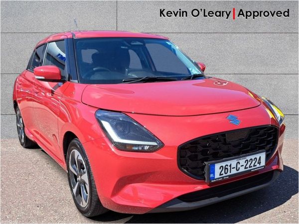 Suzuki Swift Hatchback, Petrol Hybrid, 2026, Red