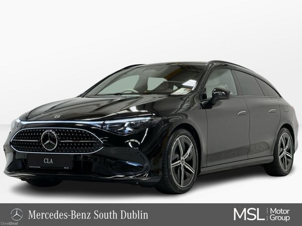 Mercedes-Benz CLA Estate, Petrol Hybrid, 2026, Black