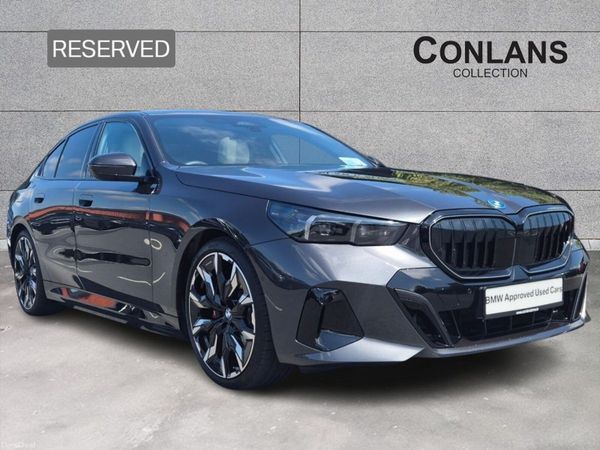 BMW 5-Series Saloon, Petrol Plug-in Hybrid, 2026, Grey