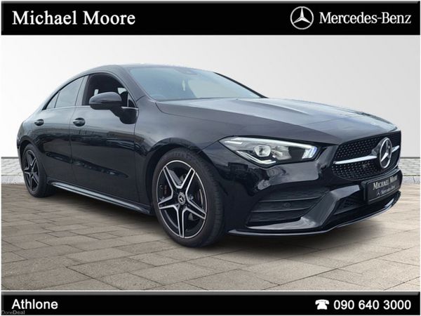 Mercedes-Benz CLA Coupe, Petrol, 2020, Black