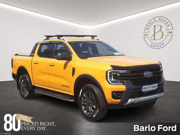 Ford Ranger Pick Up, Diesel, 2024, Orange