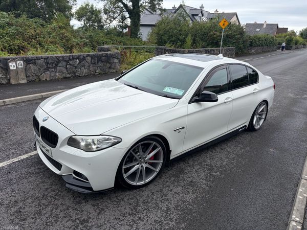 BMW 5-Series Saloon, Diesel, 2015, White