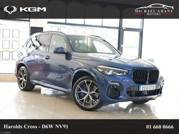 BMW X5 SUV, Petrol Plug-in Hybrid, 2021, Blue