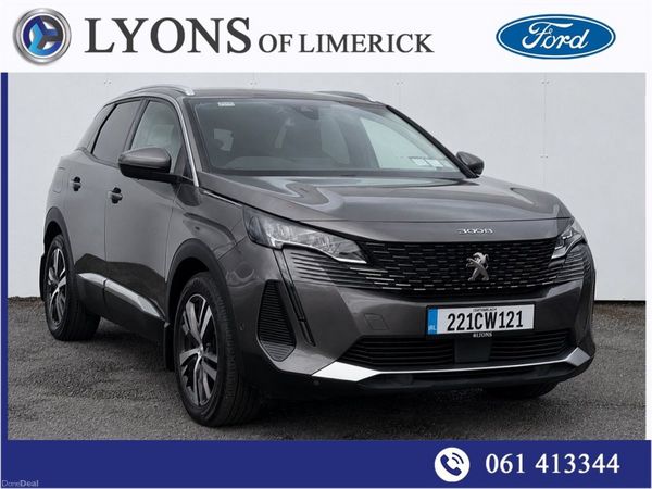 Peugeot 3008 MPV, Petrol Plug-in Hybrid, 2022, Grey