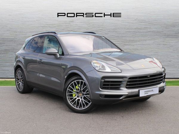 Porsche Cayenne SUV, Petrol Plug-in Hybrid, 2021, Grey