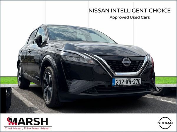Nissan Qashqai MPV, Petrol Hybrid, 2023, Black