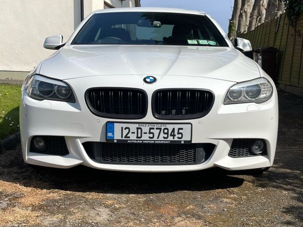 BMW 5-Series Saloon, Diesel, 2012, White