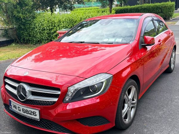 Mercedes-Benz A-Class Hatchback, Petrol, 2014, Red