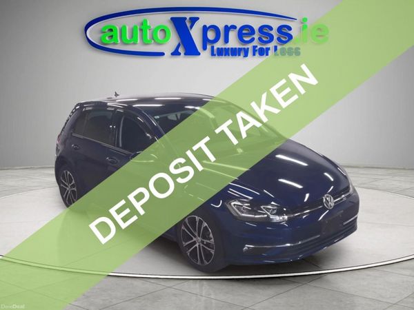 Volkswagen Golf Hatchback, Petrol, 2019, Blue