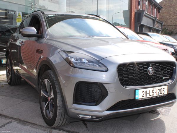 Jaguar E-Pace Estate, Petrol Plug-in Hybrid, 2021, Grey