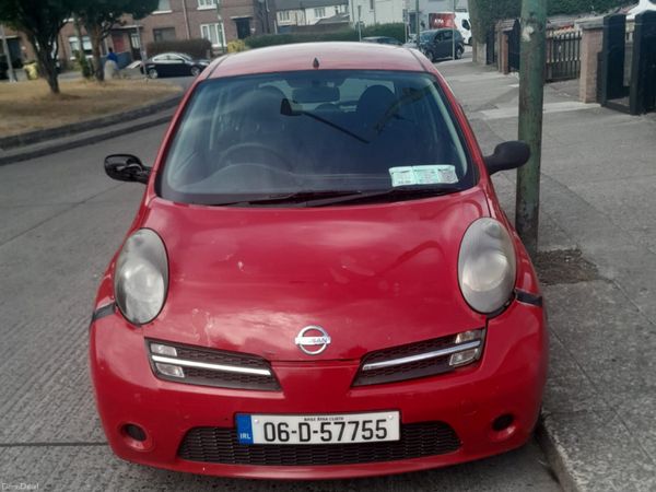 Nissan Micra Hatchback, Petrol, 2006, Red
