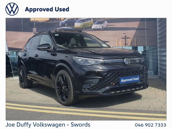 Volkswagen Tiguan SUV, Petrol Plug-in Hybrid, 2024, Black
