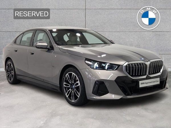 BMW 5-Series Saloon, Petrol Plug-in Hybrid, 2024, Grey