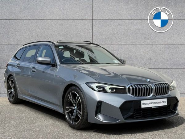 BMW 3-Series Estate, Diesel Hybrid, 2024, Grey