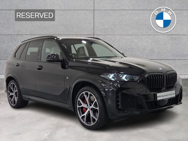 BMW X5 SUV, Petrol Plug-in Hybrid, 2025, Black