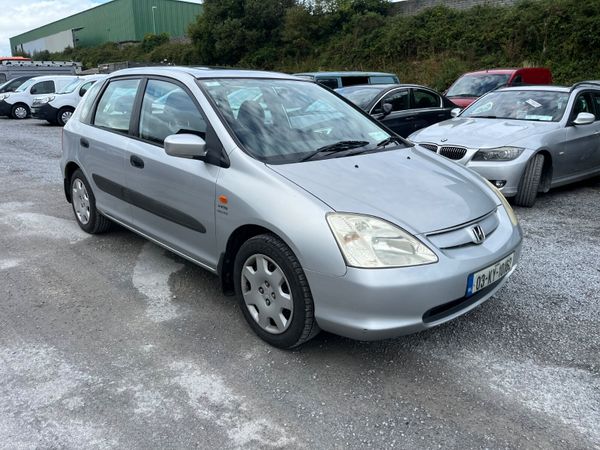 Honda Civic Hatchback, Petrol, 2003, Silver