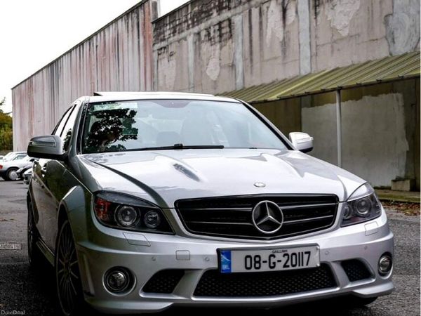 Mercedes-Benz C-Class Saloon, Petrol, 2008, Silver