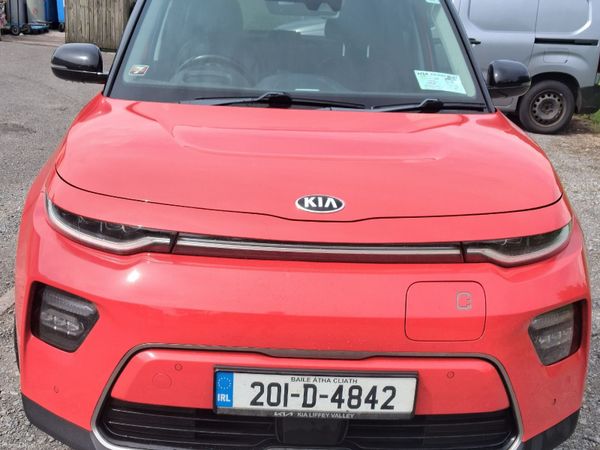 Kia Soul Hatchback, Electric, 2020, Red