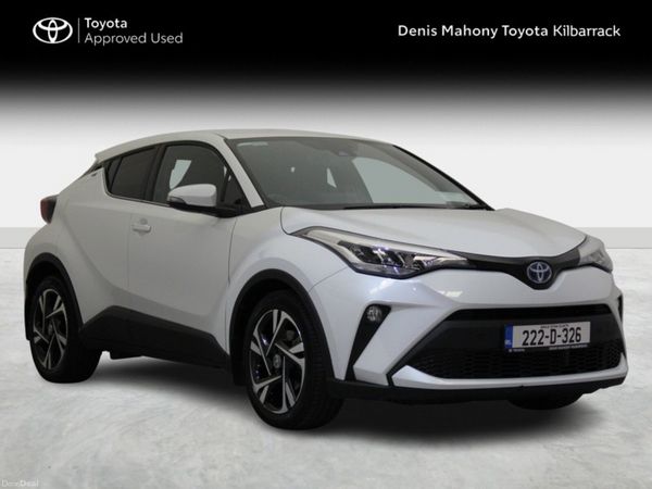 Toyota C-HR SUV, Petrol Hybrid, 2022, White