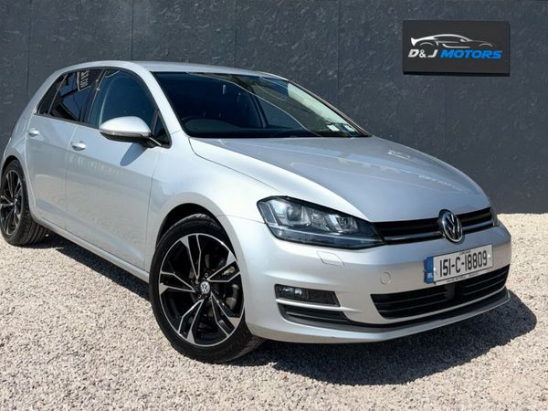 Volkswagen Golf Hatchback, Petrol, 2015, Silver