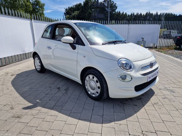 Fiat 500 Hatchback, Petrol, 2017, White