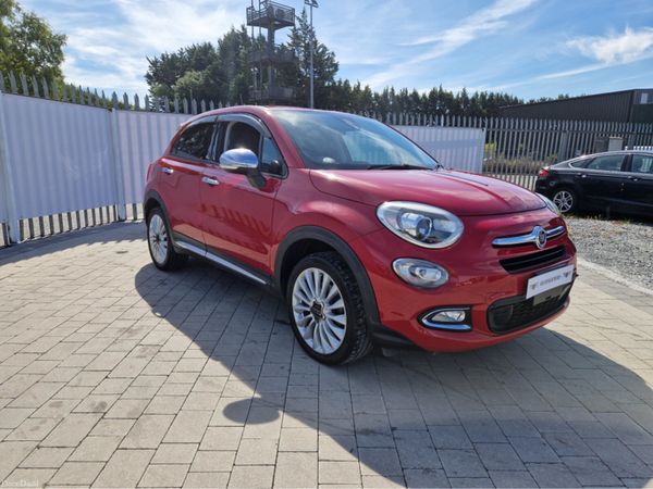 Fiat 500X Hatchback, Petrol, 2017, Red