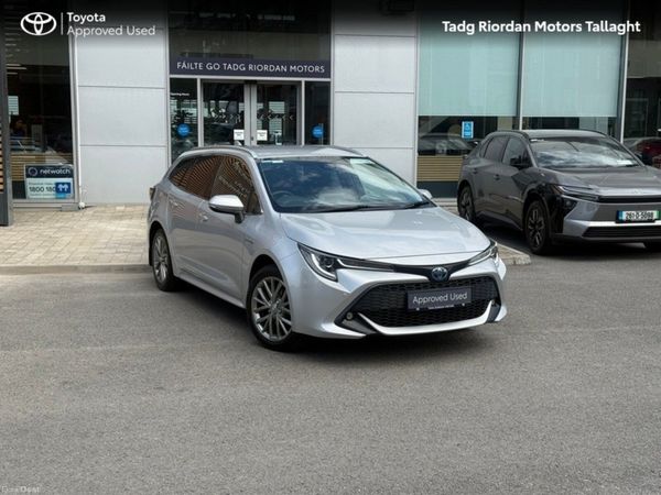 Toyota Corolla Estate, Petrol Hybrid, 2020, Silver