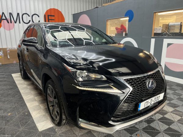 Lexus NX SUV, Petrol Hybrid, 2017, Black