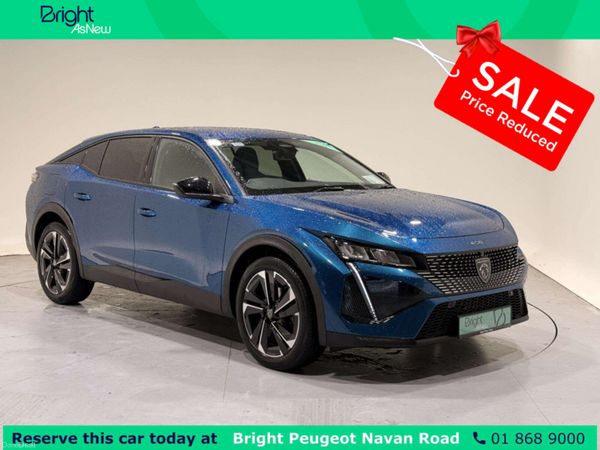 Peugeot 408 Hatchback, Petrol, 2023, Blue