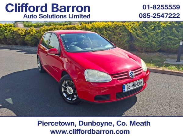 Volkswagen Golf Hatchback, Petrol, 2008, Red