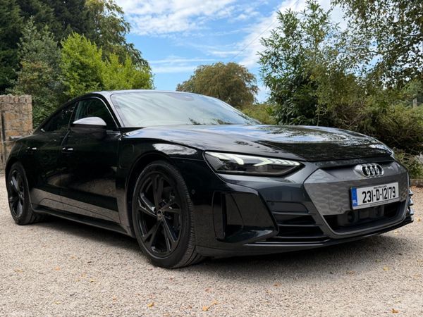 Audi e-tron GT quattro Coupe, Electric, 2023, Black