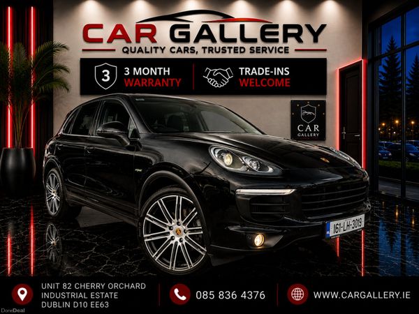 Porsche Cayenne SUV, Diesel, 2016, Black