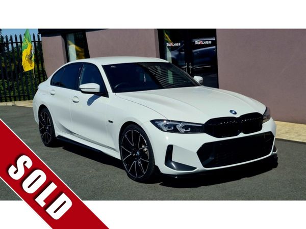 BMW 3-Series Saloon, Petrol Hybrid, 2023, White