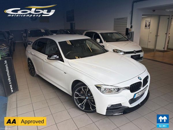 BMW 3-Series Saloon, Petrol Plug-in Hybrid, 2017, White