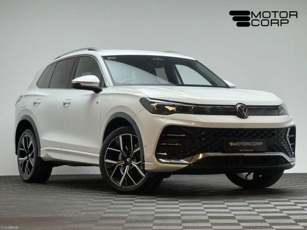 Volkswagen Tiguan SUV, Petrol Plug-in Hybrid, 2024, White