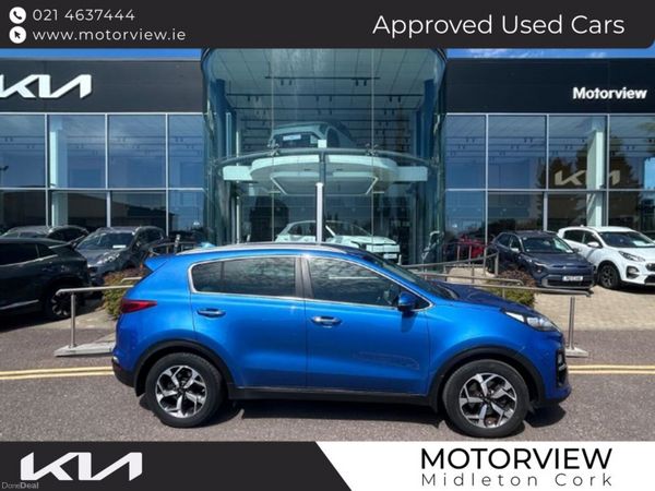 Kia Sportage SUV, Diesel, 2019, Blue