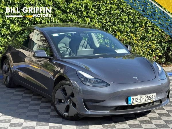 Tesla Model 3 Saloon, Electric, 2021, Grey