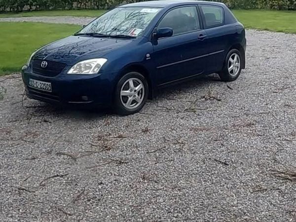 Toyota Corolla Hatchback, Petrol, 2003, Blue