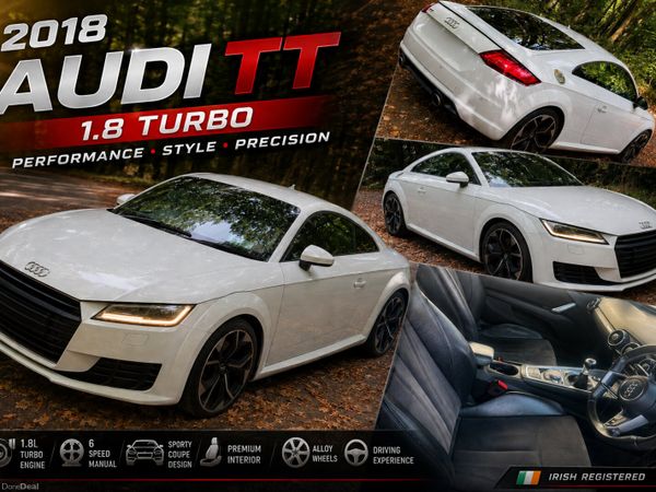 Audi TT Coupe, Petrol, 2018, White