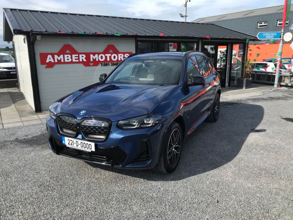 BMW iX3 SUV, Electric, 2022, Blue